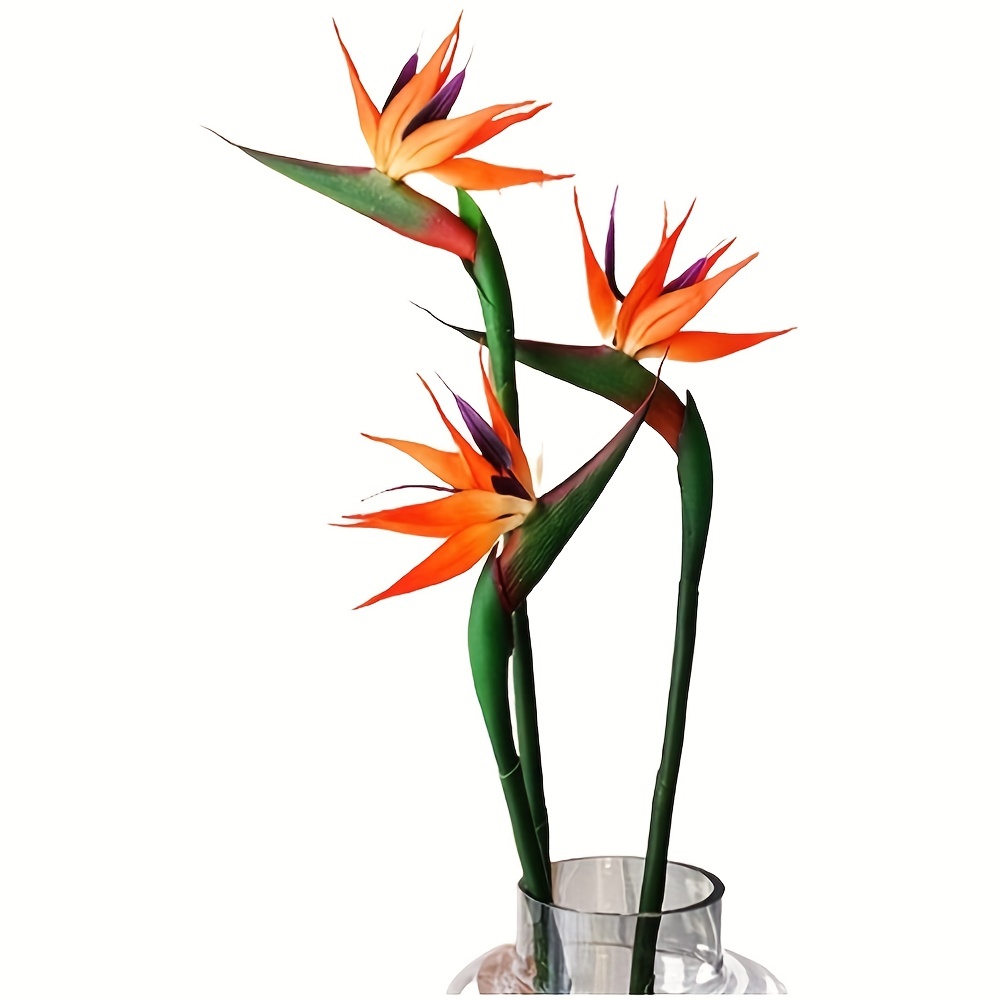 Bird Paradise Strelitzia - 3 шт. искусственные небесные птицы цветы,