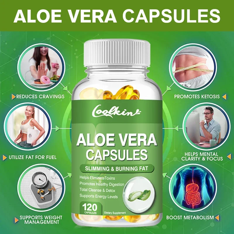 Aloe Vera Pot - Капсулы с экстрактом алоэ вера —