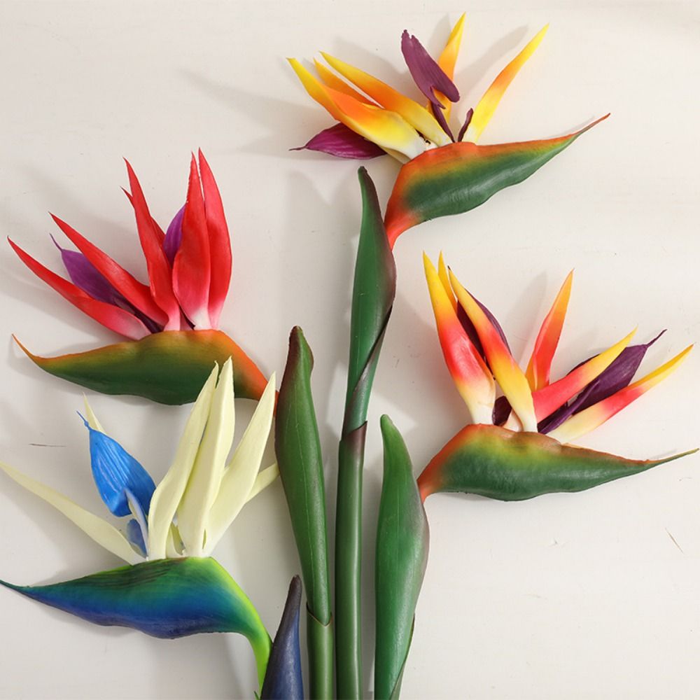 Новые искусственные цветы стре – обзор и цена Bird Paradise Strelitzia