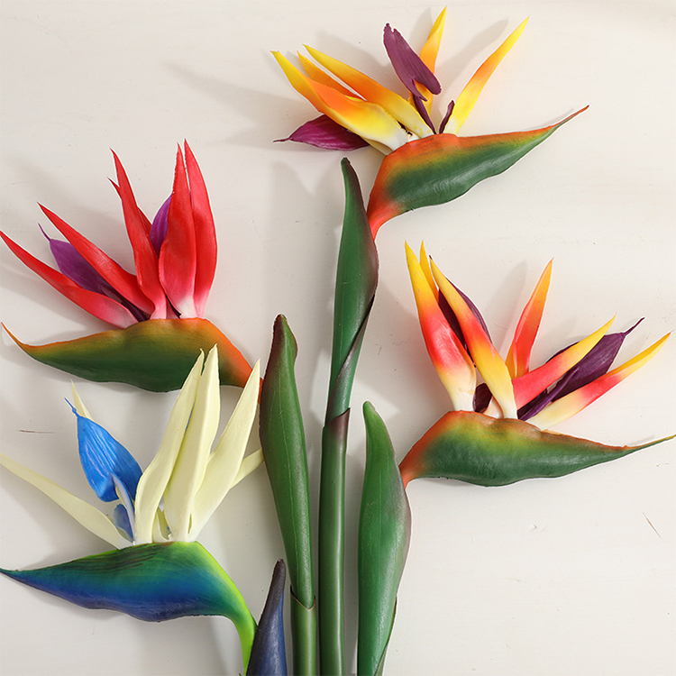 2 шт. искусственных цветов стр – обзор и цена Bird Paradise Strelitzia